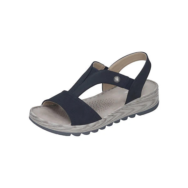 Rieker Sandalen Klassische Sandaletten - Blau 3 Rieker Sandalen Klassische Sandaletten - Blau