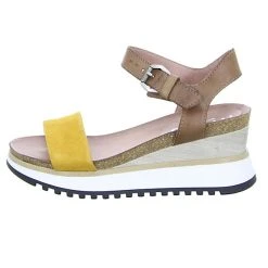 MJUS Damen Sandalette 912006 Keilsandaletten - Gelb -CELENA-Shop 10852356 02