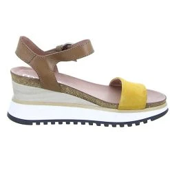 MJUS Damen Sandalette 912006 Keilsandaletten - Gelb -CELENA-Shop 10852356 05