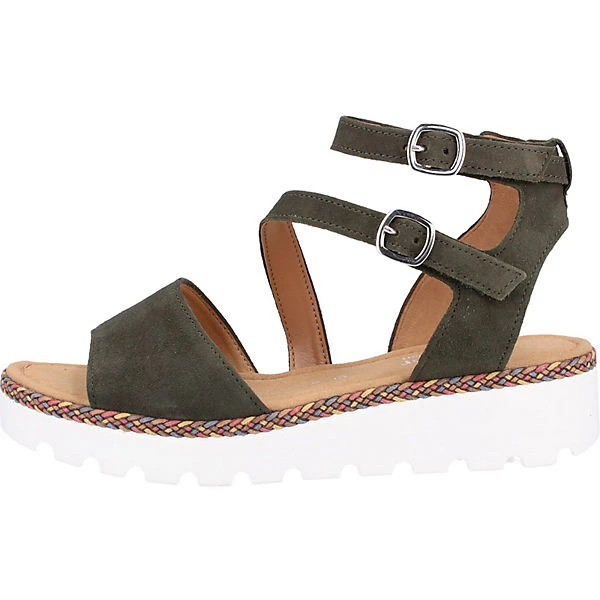 Gabor Sandalen Riemchensandaletten - Khaki 4 Gabor Sandalen Riemchensandaletten - Khaki – Bild 2
