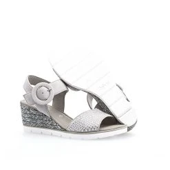 Gabor Keilsandaletten Rauleder Grau Keilsandaletten - Grau 11 Gabor Keilsandaletten Rauleder Grau Keilsandaletten - Grau -CELENA-Shop 11538686 05