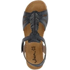 Vista Damen Sandaletten Schwarz - Schwarz 15 Vista Damen Sandaletten Schwarz - Schwarz -CELENA-Shop 11651528 07