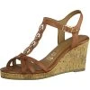 Tamaris Keilsandaletten - Cognac -CELENA-Shop 13274879 01
