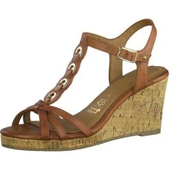 Tamaris Keilsandaletten - Cognac