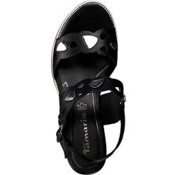 Tamaris Keilsandaletten - Schwarz -CELENA-Shop 13276216 05