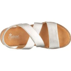 Rieker Klassische Sandalen - Metallicweiß -CELENA-Shop 13411254 06