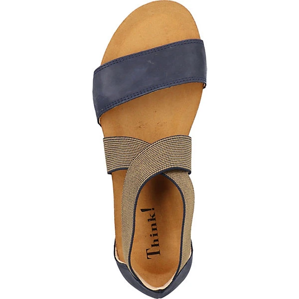 Think! Sandalen Riemchensandaletten - Blau 8 Think! Sandalen Riemchensandaletten - Blau – Bild 6