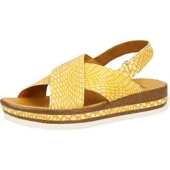 Think! Sandalen Riemchensandaletten - Gelb