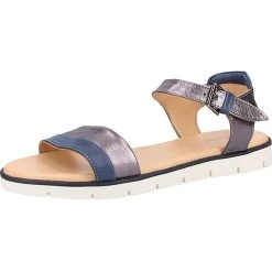 Darkwood Sandalen Riemchensandaletten - Blau/silber