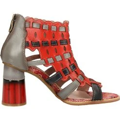 Laura Vita Sandalen Schaftsandaletten - Rot -CELENA-Shop 14127665 04