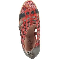 Laura Vita Sandalen Schaftsandaletten - Rot -CELENA-Shop 14127665 06