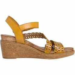 Tamaris Sandalette Keilsandaletten - Gelb -CELENA-Shop 14418438 03