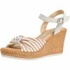 Tamaris Sandalette Keilsandaletten - Beige -CELENA-Shop 14420042 01
