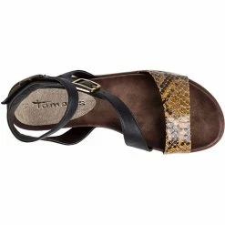 Tamaris Sandale Keilsandaletten - Schwarz -CELENA-Shop 14423929 06