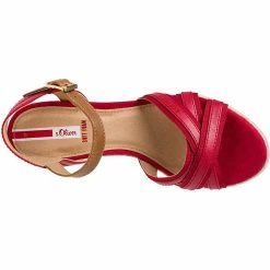 S.Oliver Sandalette Keilsandaletten - Rot -CELENA-Shop 14424543 04