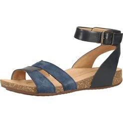 Clarks Sandalen Schaftsandaletten - Blau