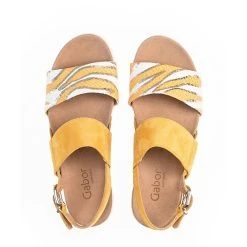 Gabor Plateau Sandale Plateau-Sandaletten - Gelb -CELENA-Shop 15003569 03