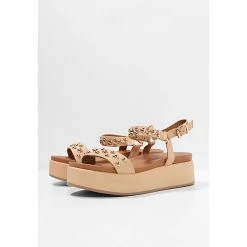 Inuovo Sandalen Plateau-Sandaletten - Hellbraun -CELENA-Shop 15862138 03