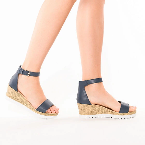 Ambellis Schaftsandaletten Mit Keilabsatz 4 Ambellis Schaftsandaletten Mit Keilabsatz – Bild 2