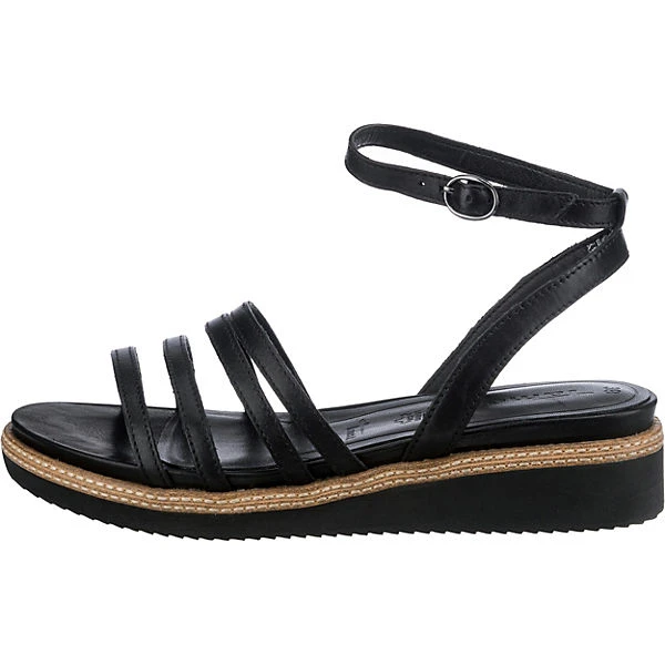 Tamaris Plateau-Sandaletten - Schwarz 5 Tamaris Plateau-Sandaletten - Schwarz – Bild 3