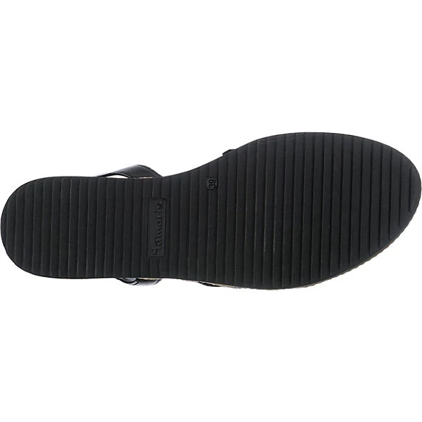 Tamaris Plateau-Sandaletten - Schwarz 9 Tamaris Plateau-Sandaletten - Schwarz – Bild 7