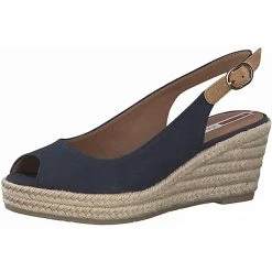 S.Oliver Keilsandaletten - Dunkelblau