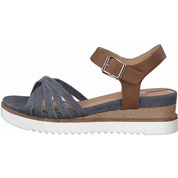 S.Oliver Keilsandaletten - Dunkelblau 4 S.Oliver Keilsandaletten - Dunkelblau – Bild 2