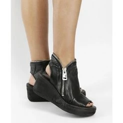 A.S.98 Sandalen Keilsandaletten - Schwarz Modell 1 -CELENA-Shop 17585201 04