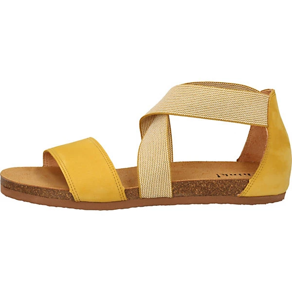 Think! Sandalen Riemchensandaletten - Gelb 4 Think! Sandalen Riemchensandaletten - Gelb – Bild 2