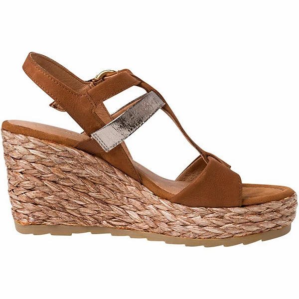 Marco Tozzi Sandalette Keilsandaletten - Braun 5 Marco Tozzi Sandalette Keilsandaletten - Braun – Bild 3