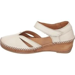 Manitu Sandalen Klassische Sandaletten - Offwhite -CELENA-Shop 18798679 02