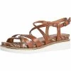 Tamaris Sandalette Keilsandaletten - Braun -CELENA-Shop 19245628 01
