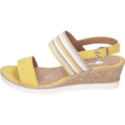 Remonte Sandalen Klassische Sandaletten - Gelb -CELENA-Shop 19282760 02