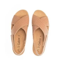 Gabor Riemchensandale Plateau-Sandaletten - Braun -CELENA-Shop 19390713 03