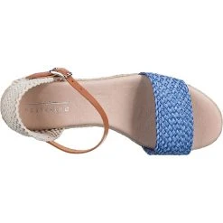 Paul Vesterbro Keilsandaletten - Blau-kombi -CELENA-Shop 19453670 06