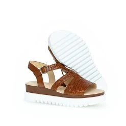 Gabor Plateau Sandale Plateau-Sandaletten - Braun -CELENA-Shop 19597562 02