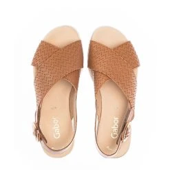 Gabor Plateau Sandale Plateau-Sandaletten - Braun -CELENA-Shop 19699283 03