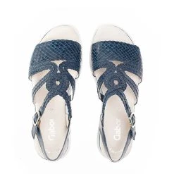 Gabor Plateau Sandale Plateau-Sandaletten - Blau -CELENA-Shop 19699289 03