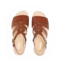 Gabor Plateau Sandale Plateau-Sandaletten - Braun 7 Gabor Plateau Sandale Plateau-Sandaletten - Braun -CELENA-Shop 19866074 03