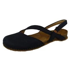 El Naturalista Damen Klassische Sandalen Panglao N5813 Blau Ocean Leder Klassische Sandalen - Blau