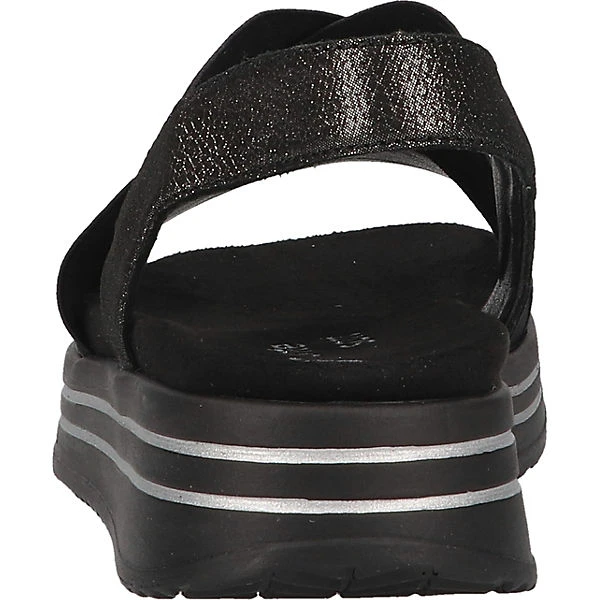 Remonte Sandalen Plateau-Sandaletten - Schwarz 7 Remonte Sandalen Plateau-Sandaletten - Schwarz – Bild 5