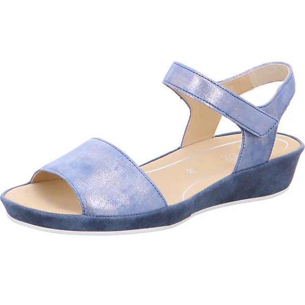 Damen Ara Klassische Sandaletten - Blau 3 Damen Ara Klassische Sandaletten - Blau