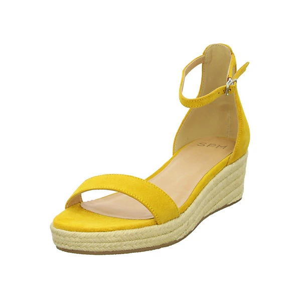 SPM Sandalette Laila Sandal Plateau-Sandaletten - Gelb 3 SPM Sandalette Laila Sandal Plateau-Sandaletten - Gelb