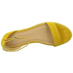 SPM Sandalette Laila Sandal Plateau-Sandaletten - Gelb 12 SPM Sandalette Laila Sandal Plateau-Sandaletten - Gelb -CELENA-Shop 21640081 05