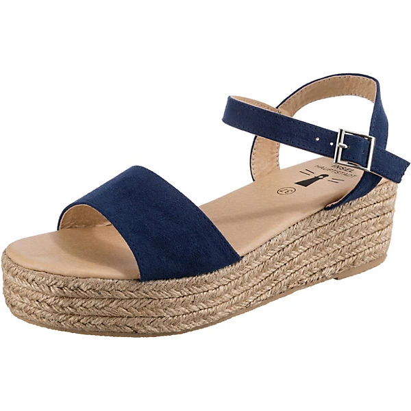 Inselhauptstadt Plateau Insel Sandaletten - Dunkelblau 3 Inselhauptstadt Plateau Insel Sandaletten - Dunkelblau