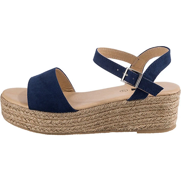 Inselhauptstadt Plateau Insel Sandaletten - Dunkelblau 5 Inselhauptstadt Plateau Insel Sandaletten - Dunkelblau – Bild 3
