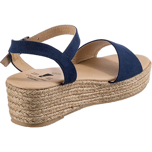 Inselhauptstadt Plateau Insel Sandaletten - Dunkelblau 7 Inselhauptstadt Plateau Insel Sandaletten - Dunkelblau – Bild 5