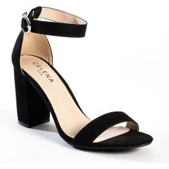 Celena Quadratische Peeptoe-Heels CLAUDIA Schaftsandaletten - Schwarz -CELENA-Shop 22052149 04