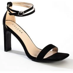 Celena Sandalen Mit Hohem Absatz CORY Schaftsandaletten - Schwarz -CELENA-Shop 22052818 04