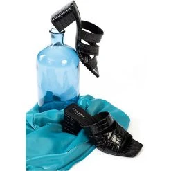 Celena Peeptoe-Heels CONNIE SCHWARZ Schaftsandaletten 15 Celena Peeptoe-Heels CONNIE SCHWARZ Schaftsandaletten -CELENA-Shop 22053666 03